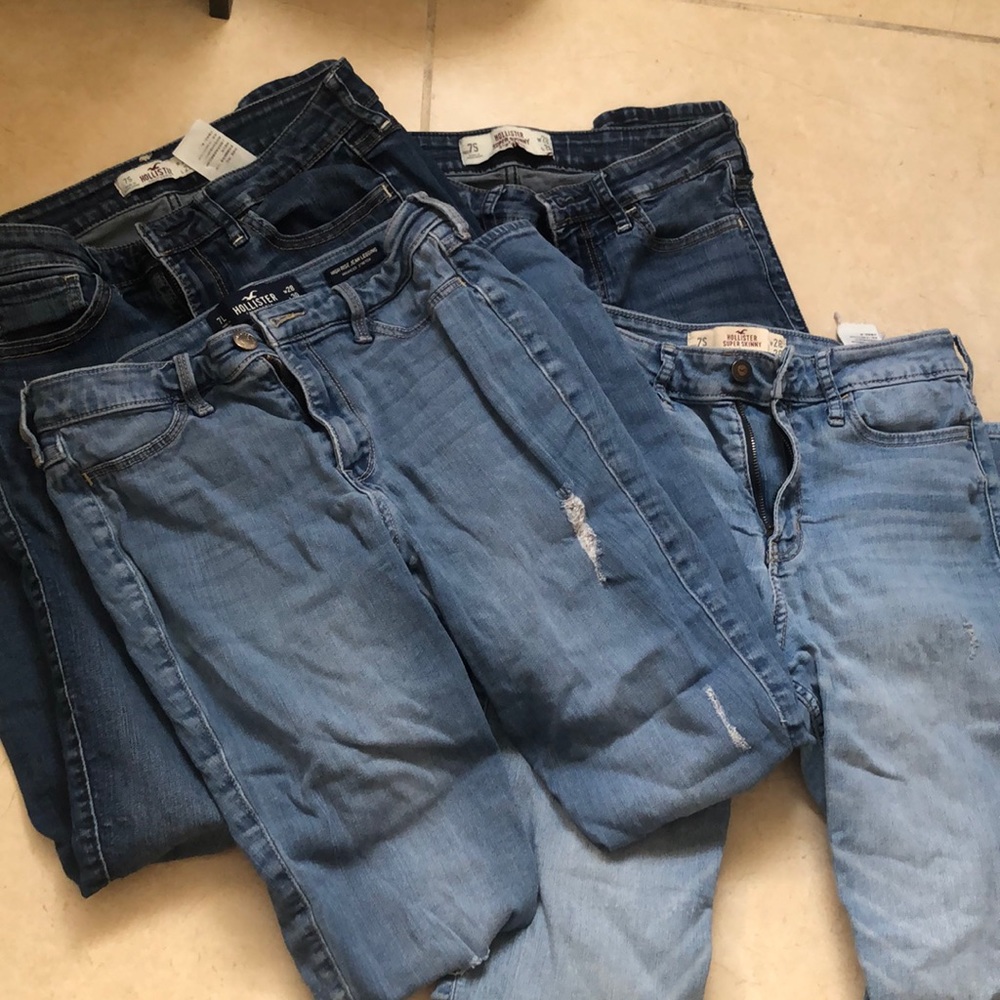 HOLLISTER JEANS BUNDLE ALL 4